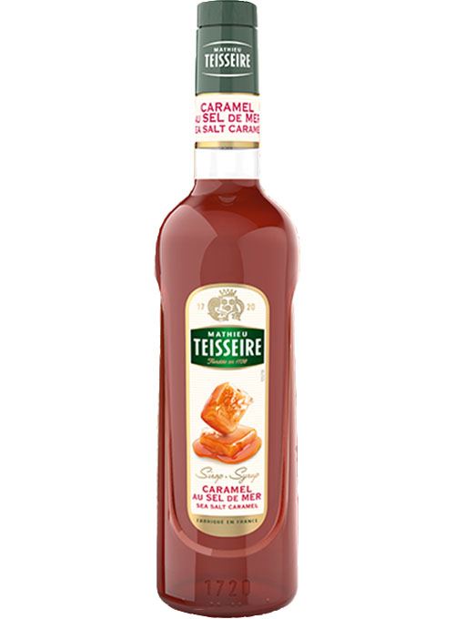 法國 Teisseire 糖漿果露-海鹽焦糖風味 Sea Salt Caramel Syrup 700ml/瓶