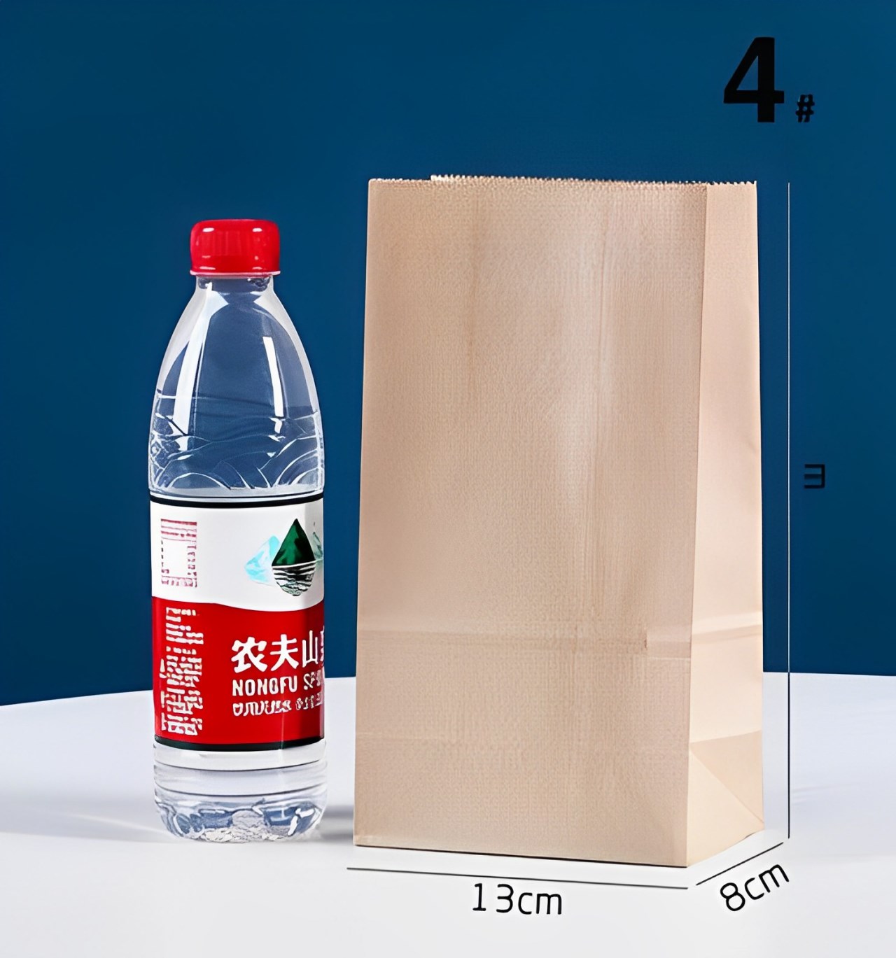 2號-15號 多尺寸 牛皮紙袋(70g加厚)-50入【良鎂烘焙批發】