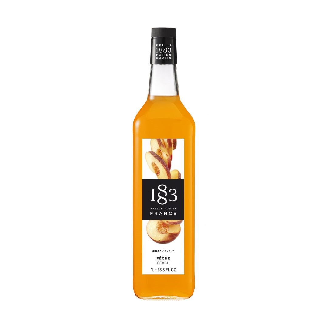 法國 1883 糖漿果露-水蜜桃風味 Peach 1000ml/瓶-效期202612