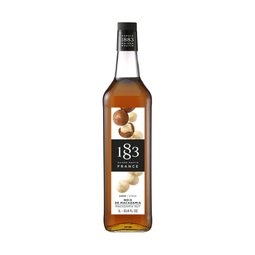 法國 1883 糖漿果露-夏威夷豆風味 Macadamia Nut 1000ml/瓶