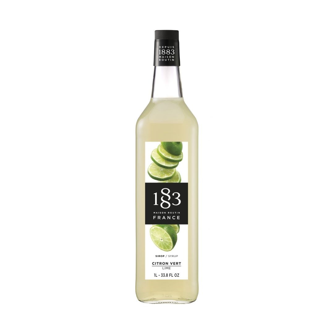 法國 1883 糖漿果露-萊姆風味 Lime Syrup 1000ml/瓶