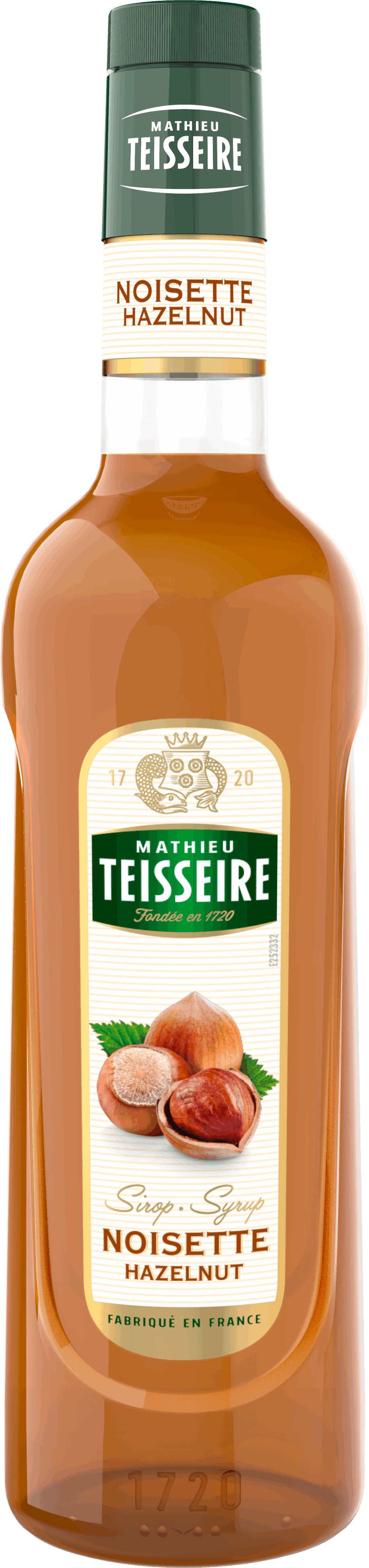 法國 Teisseire 糖漿果露-榛果風味 Hazelnut 1000ml/瓶
