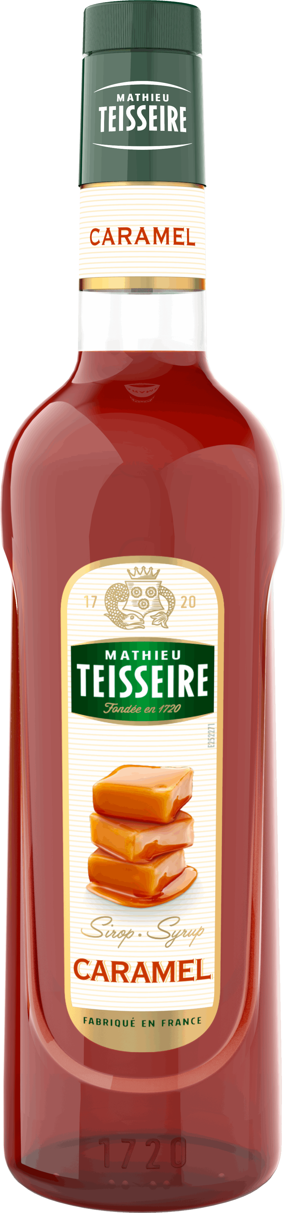 法國 Teisseire 糖漿果露-焦糖風味 Caramel 1000ml/瓶