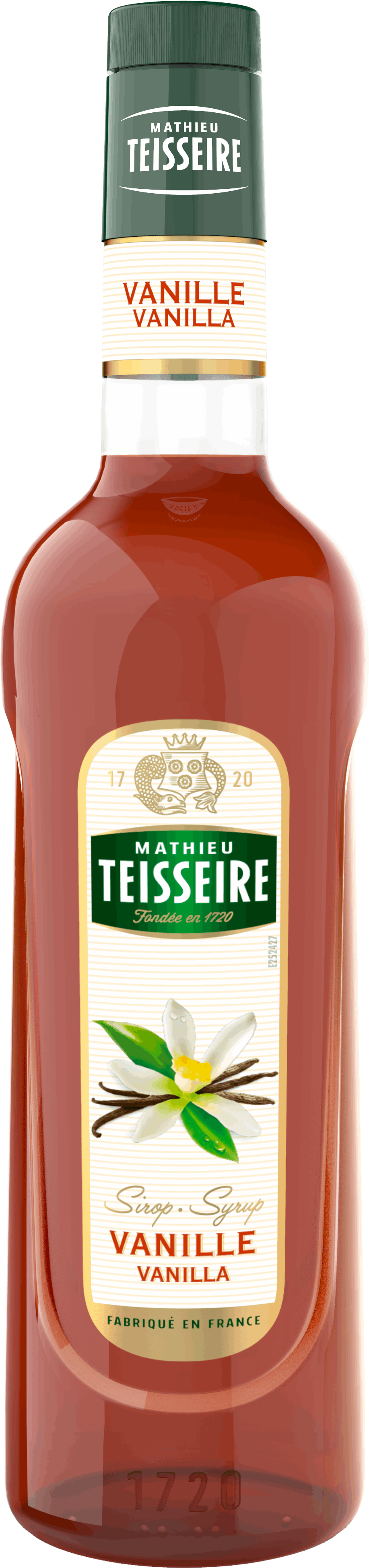 法國 Teisseire 糖漿果露-香草風味 Vanilla 1000ml/瓶
