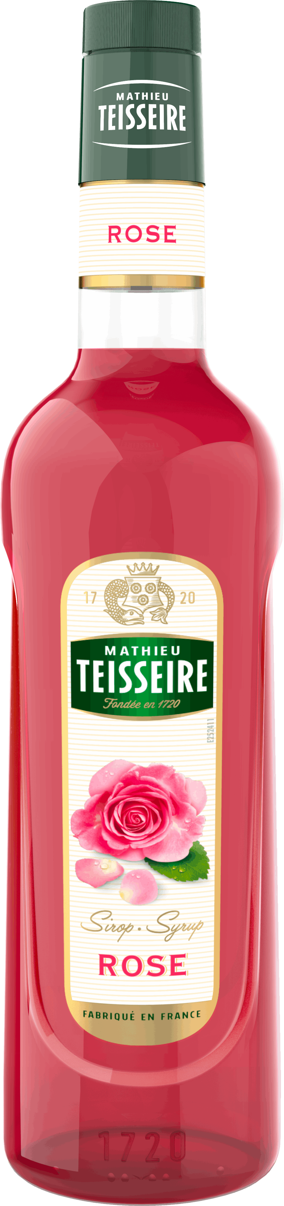 法國 Teisseire 糖漿果露-玫瑰風味 Rose 700ml/瓶