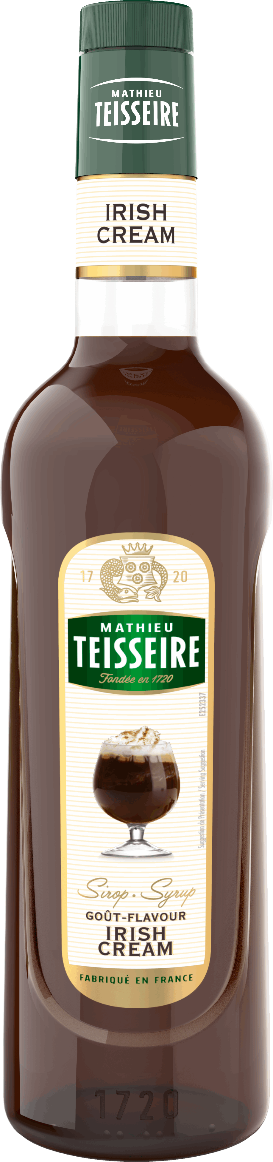 法國 Teisseire 糖漿果露-愛爾蘭風味 Irish Cream 700ml/瓶