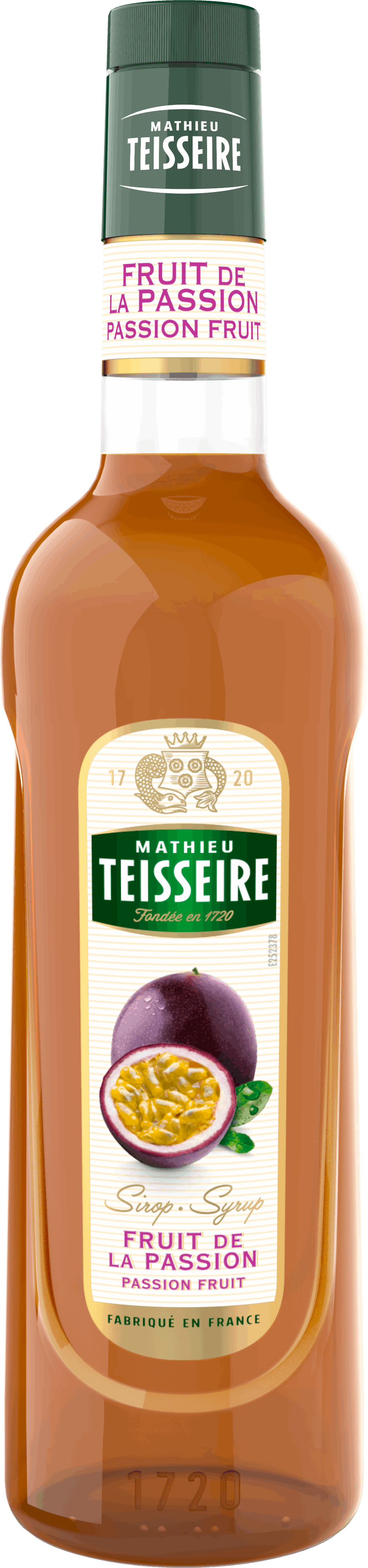 法國 Teisseire 糖漿果露-百香果風味 Passion Fruit 1000ml/瓶