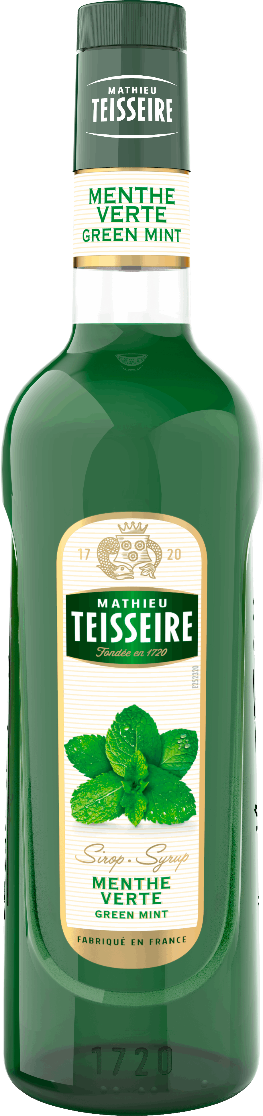 法國 Teisseire 糖漿果露-綠薄荷風味 Green Mint 700ml/瓶 期限:2025/09