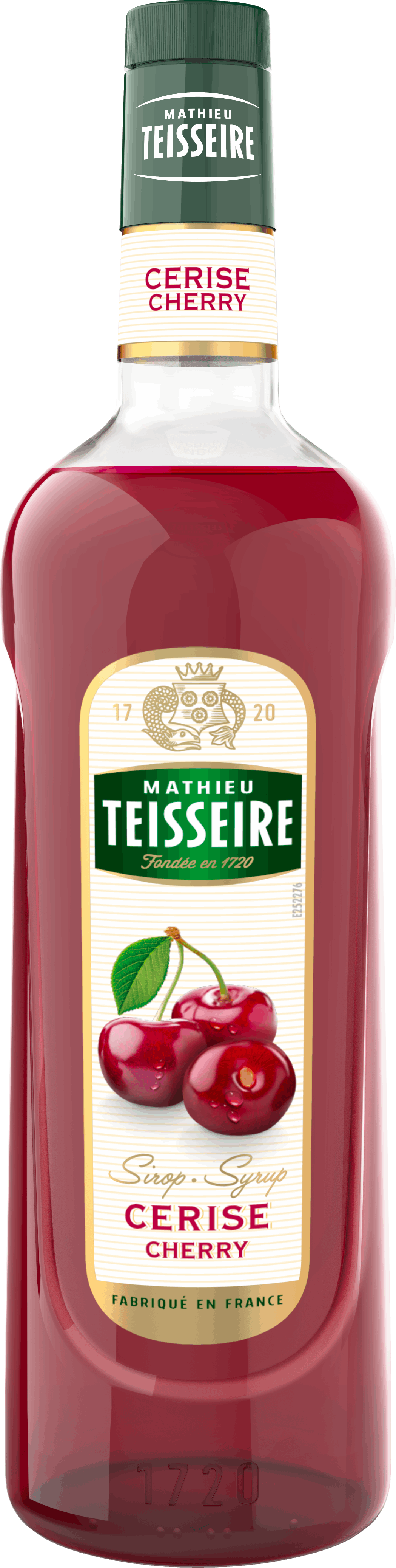 法國 Teisseire 糖漿果露-櫻桃風味 Cherry 1000ml/瓶 有效期限202610