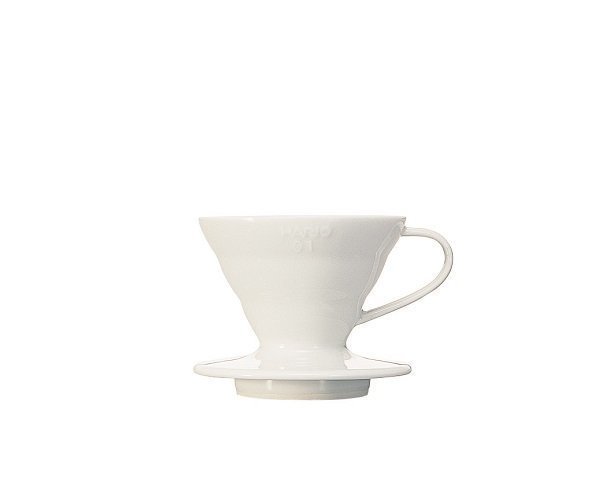 HARIO VDC-01W  V60 白色陶瓷圓錐形濾杯 1-2人份