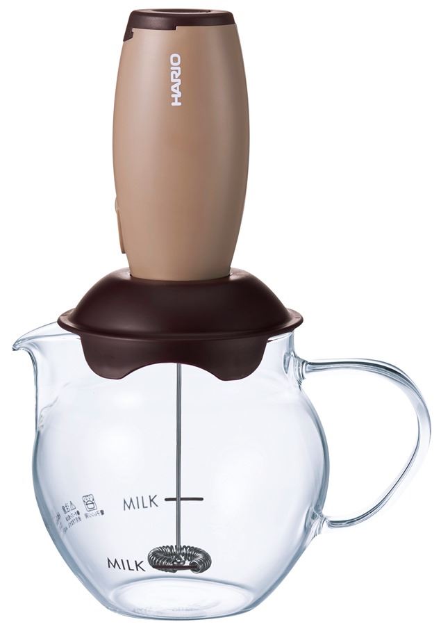 HARIO CQT-45BR 古銅電動奶泡器組 (牛乳使用量100ml)