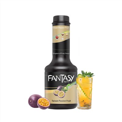 Fantasy 百香果果漿 Taiwan Passion Fruit Pulp Fruit 1.2kg/瓶
