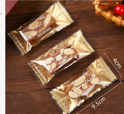 牛軋糖包裝袋-(金色、粉紅喵)-100入【良鎂咖啡烘焙材料】