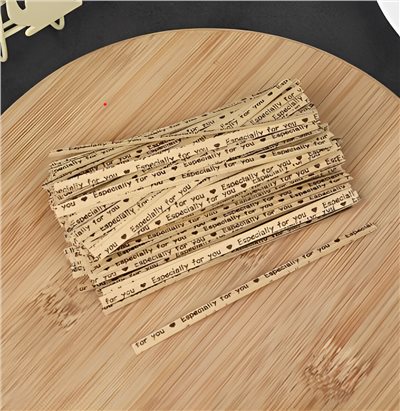 扎絲-牛皮色 100入