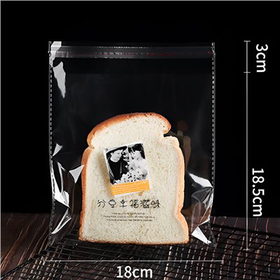 透明吐司自粘帶-100入