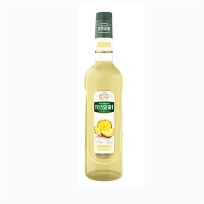 法國 Teisseire 糖漿果露-鳳梨風味Pineapple Syrup 700ml/瓶 -效期202509