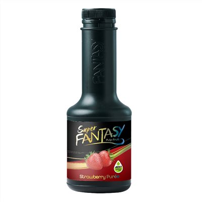 范特西 SUPER FANTASY 特級草莓果泥 (40%+)  1.2kg/瓶 有效期限2025.12.06【良鎂咖啡烘焙行】