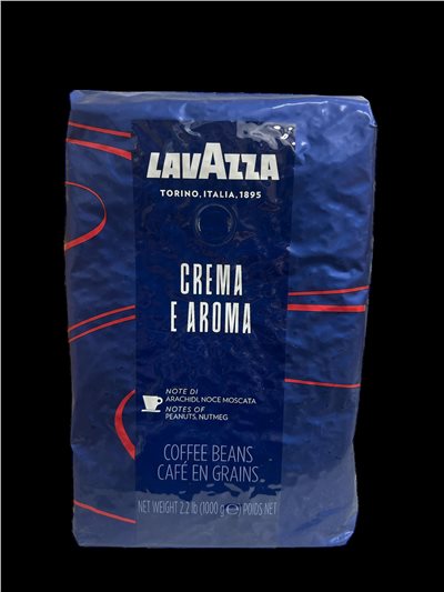 義大利 LAVAZZA  CREMA E AROMA 醇香義式咖啡豆1kg/包-效期20260830【良鎂咖啡精品館】