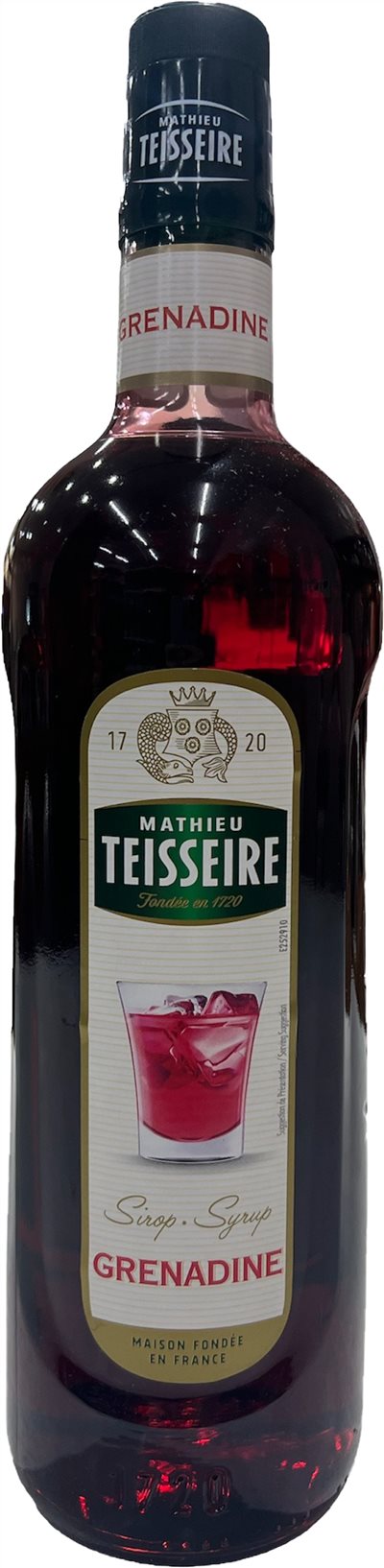 法國 Teisseire 糖漿果露-紅石榴風味 Grenadine 1000ml/瓶