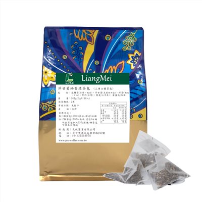 芳第三角立體茶包-洋甘菊柚香綠茶 3g*100入/包