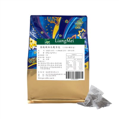 芳第三角茶包-荔枝風味烏龍茶包 4g*50入/包