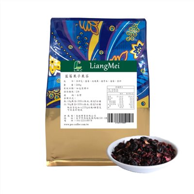 芳第花果茶-藍莓果子果粒茶 500g/包