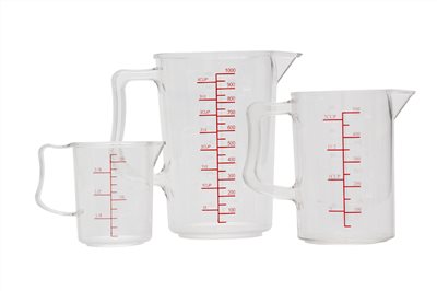 三能 PC量杯/塑膠杯/耐熱量杯(500ml/1000ml/2000ml/3000ml)  【 良鎂烘焙】