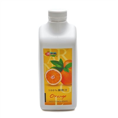 綠盟 鮮純系列-柳橙濃縮汁 100%純果汁系列 1.2kg*12瓶/箱 (須冷凍)