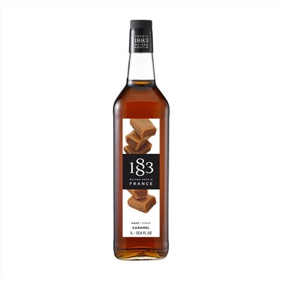 法國 1883 糖漿果露-焦糖風味 Caramel 1000ml/瓶