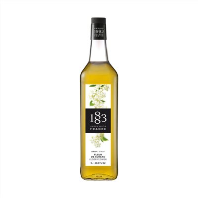 法國 1883 糖漿果露-接骨木花風味 Elderflower 1000ml/瓶