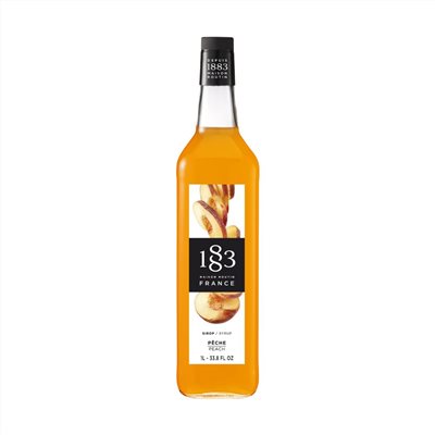法國 1883 糖漿果露-水蜜桃風味 Peach 1000ml/瓶-效期202612