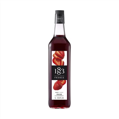 法國 1883 糖漿果露-草莓風味 Strawberry 1000ml/瓶 有效期限202705