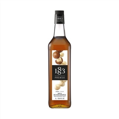 法國 1883 糖漿果露-夏威夷豆風味 Macadamia Nut 1000ml/瓶