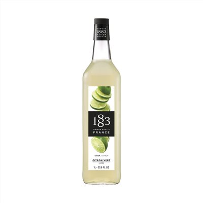 法國 1883 糖漿果露-萊姆風味 Lime Syrup 1000ml/瓶