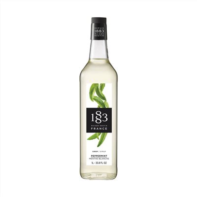 法國 1883 糖漿果露-白薄荷風味 Peppermint 1000ml/瓶-期限：202606