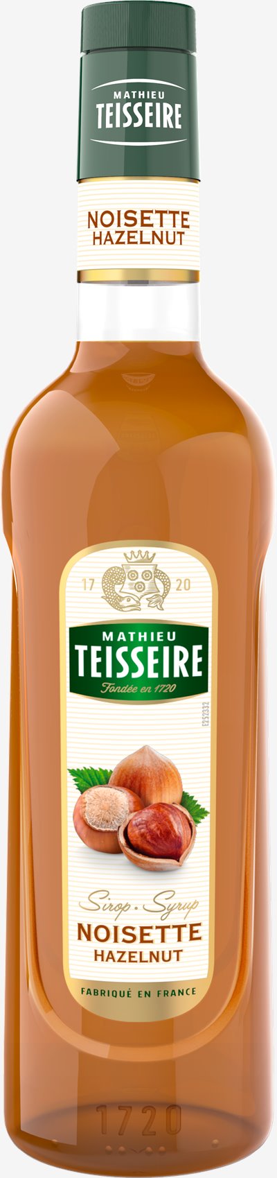 法國 Teisseire 糖漿果露-榛果風味 Hazelnut 1000ml/瓶