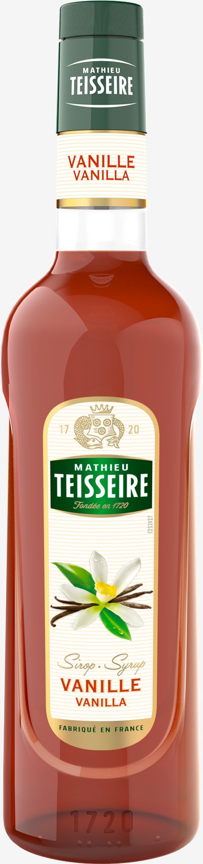 法國 Teisseire 糖漿果露-香草風味 Vanilla 1000ml/瓶