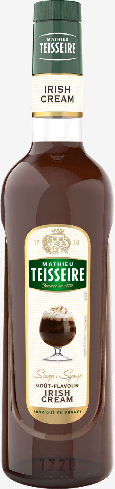 法國 Teisseire 糖漿果露-愛爾蘭風味 Irish Cream 700ml/瓶