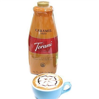美國特朗尼 Torani 糖漿果露-焦糖醬 64OZ (有效期限：202605)