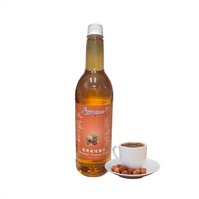 勞倫斯 糖漿果露-榛果風味 980ml/瓶 有效期限 2025.11