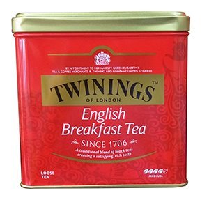 英國唐寧茶 TWININGS-英倫早餐茶 ENGLISH BREAKFAST TEA 500g/罐-期限：2025/11/03