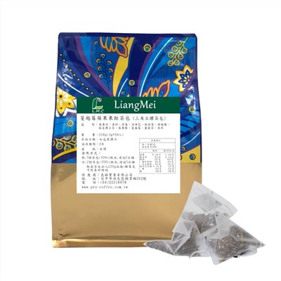 芳第三角茶包 水果草本茶-蔓越莓蘋果茶 5g*50入/包
