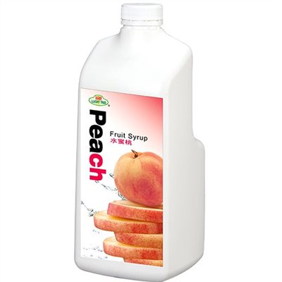 綠盟 福樹牌-水蜜桃濃糖果汁 2.5kg/瓶-期限：20260730
