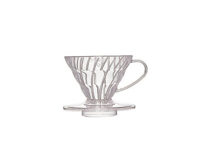 HARIO VD-01T V60 樹脂圓錐形濾杯 1-2人份