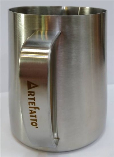 Artefatto 不鏽鋼拉花杯 霧面 20oz 600ml (原Barista Gear BG) (有刻度)