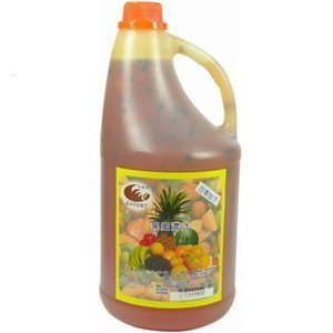 百香加籽濃縮汁 百香果顆粒醬調味糖漿 2.5kg/罐 (有效期限：2025/07)