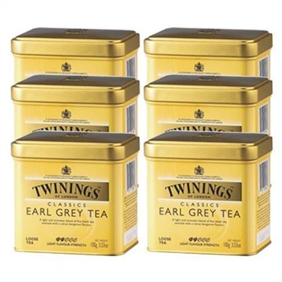 英國唐寧茶 TWININGS-皇家伯爵茶 EARL GREY TEA 500g/罐*6入期限：20260307